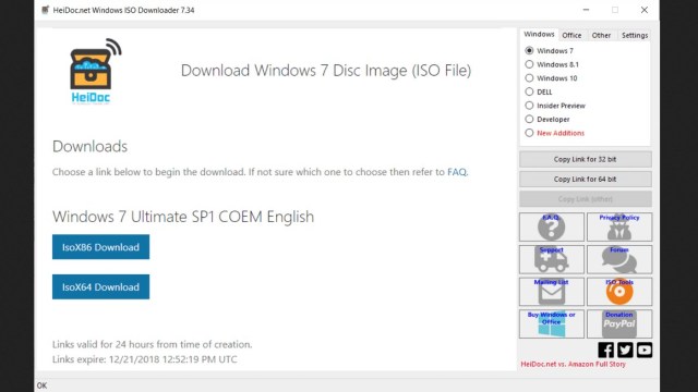 تحميل اداة Windows ISO Downloader