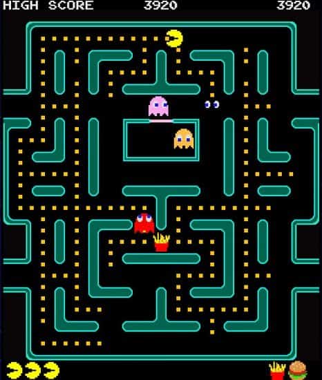 لعبة pac-man تشغيل طريقة تشغيل