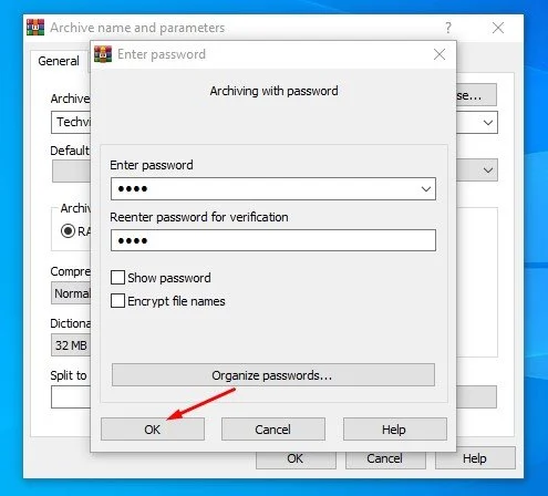 كيفية قفل الملفات برقم سري ويندوز 10