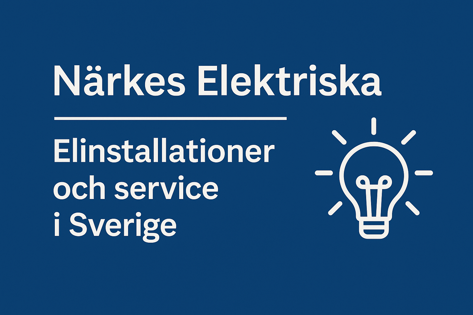 närkes elektriska