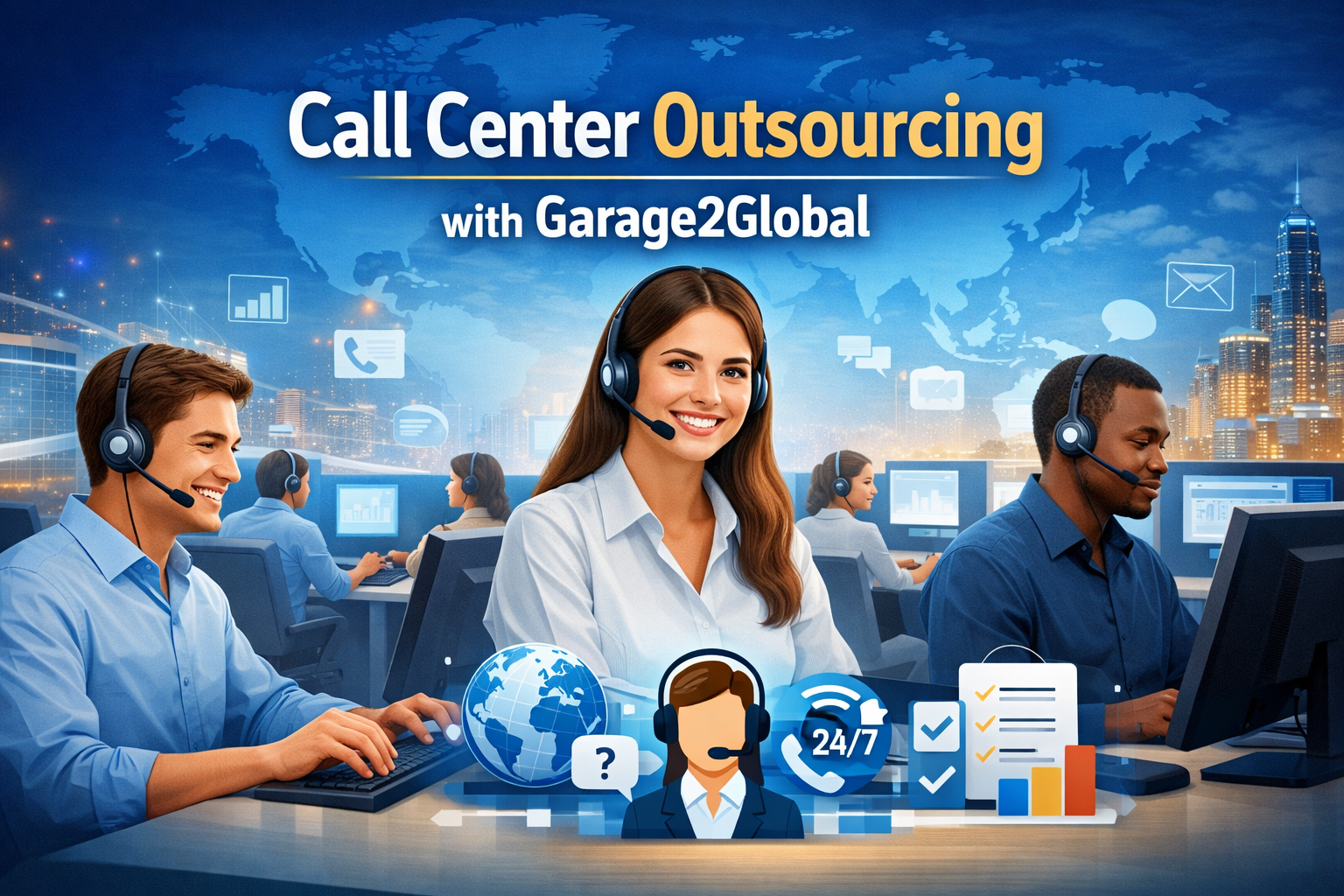 call center outsourcing with garage2global