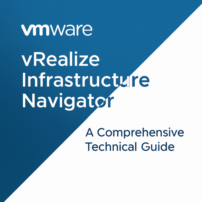 vrealize infrastructure navigator